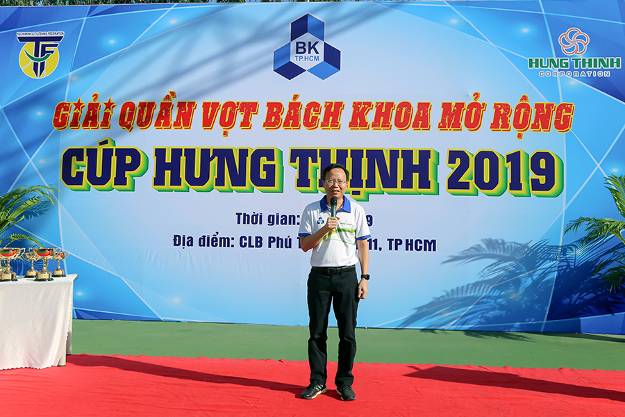 Đồng hành cùng giải quần vợt Bách Khoa mở rộng với Tập đoàn Hưng Thịnh
