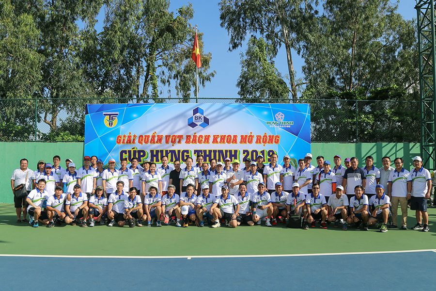 Đồng hành cùng giải quần vợt Bách Khoa mở rộng với Tập đoàn Hưng Thịnh