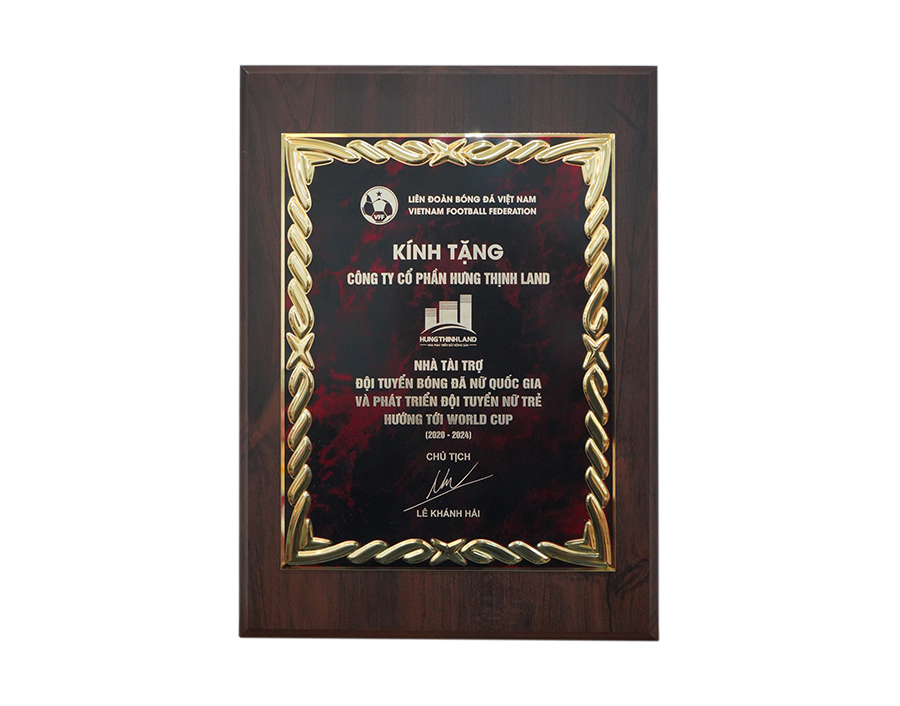 Hưng Thịnh Land tài trợ 100 tỷ cho đội tuyển bóng đá nữ Việt Nam