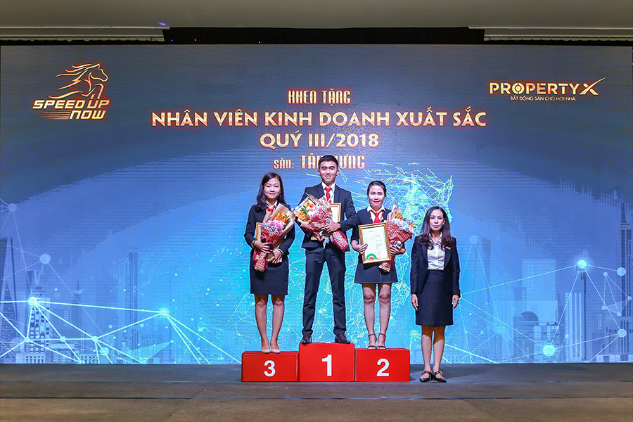 Lễ tổng kết hoạt động kinh doanh của Propertyx nửa cuối năm 2018