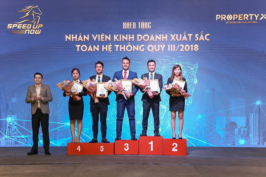 Lễ tổng kết hoạt động kinh doanh của Propertyx nửa cuối năm 2018