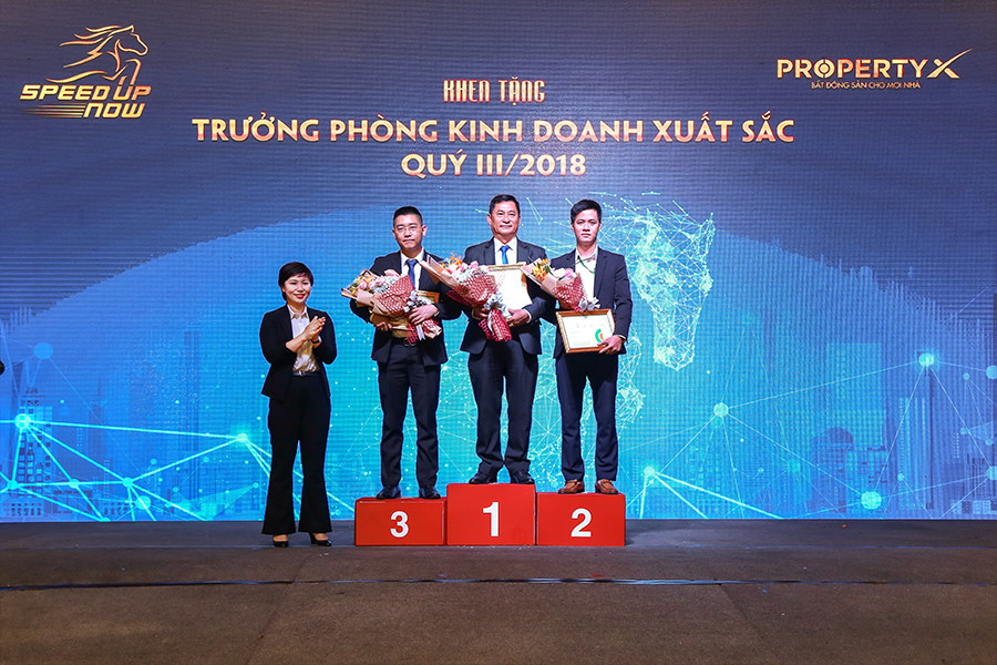 Lễ tổng kết hoạt động kinh doanh của Propertyx nửa cuối năm 2018