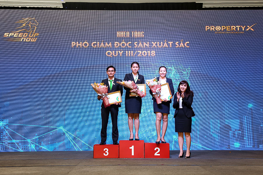 Lễ tổng kết hoạt động kinh doanh của Propertyx nửa cuối năm 2018