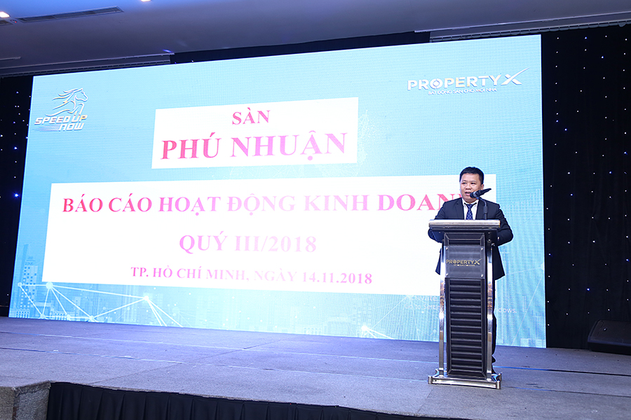 Lễ tổng kết hoạt động kinh doanh của Propertyx nửa cuối năm 2018
