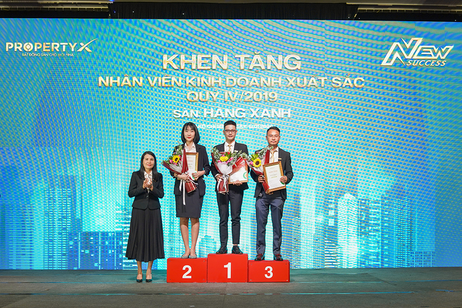 PROPERTYX VINH DANH CÁ NHÂN NỔI BẬT VÀ XUẤT SẮC NHẤT QUÝ IV/2019 VÀ QUYẾT TÂM CHINH PHỤC HÀNH TRÌNH TÌM KIẾM THÀNH CÔNG TRONG TƯƠNG LAI