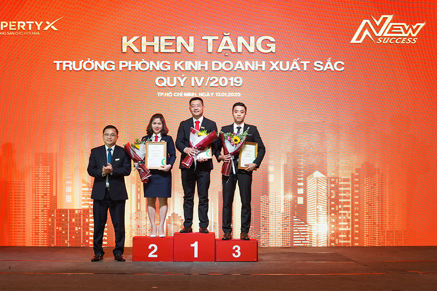 PROPERTYX VINH DANH CÁ NHÂN NỔI BẬT VÀ XUẤT SẮC NHẤT QUÝ IV/2019 VÀ QUYẾT TÂM CHINH PHỤC HÀNH TRÌNH TÌM KIẾM THÀNH CÔNG TRONG TƯƠNG LAI