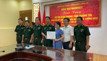 TẬP ĐOÀN HƯNG THỊNH ĐỒNG HÀNH CÙNG BÁO VIETNAMNET ỦNG HỘ BỘ ĐỘI BIÊN PHÒNG TỈNH QUẢNG TRỊ