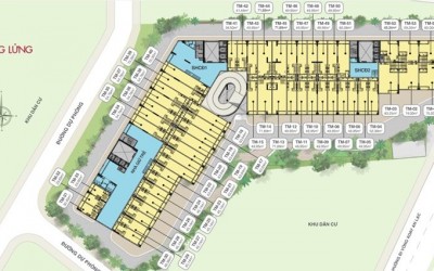 Mặt bằng căn hộ boulevard