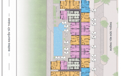 Mặt bằng Căn hộ Grand Central Quy Nhơn