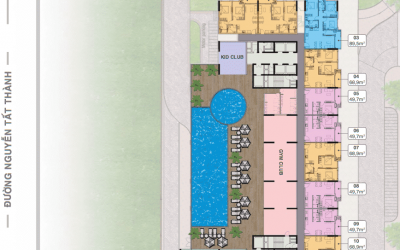 Mặt bằng Căn hộ Grand Central Quy Nhơn