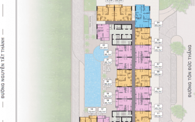 Mặt bằng Căn hộ Grand Central Quy Nhơn