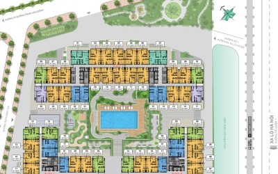 Mặt bằng Căn hộ Lavita Charm