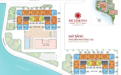Mặt bằng căn hộ Richmond City