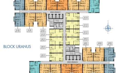 Mặt bằng Căn hộ riverside complex