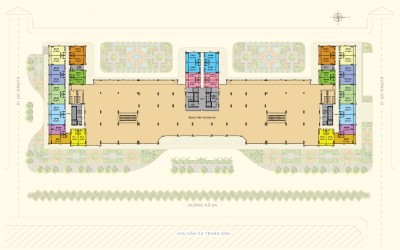 Mặt bằng Căn hộ Sài Gòn Mia