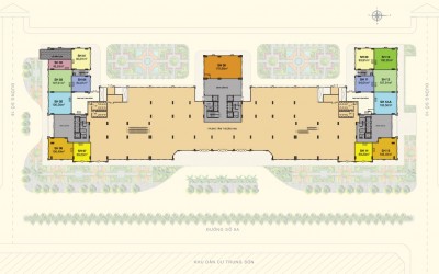 Mặt bằng Căn hộ Sài Gòn Mia