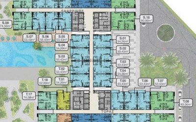 Mặt bằng căn hộ Vũng Tàu Pearl