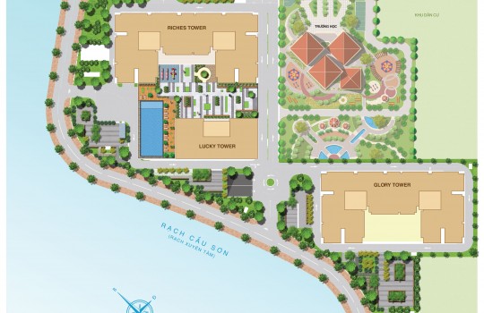 Mặt bằng căn hộ Richmond City